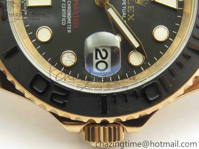 MiroTime 0404 Yacht-Master 116655 ARF 1:1 Best Edition Ceramic Bezel On Oysterflex Rubber Strap SH BestValue 3452